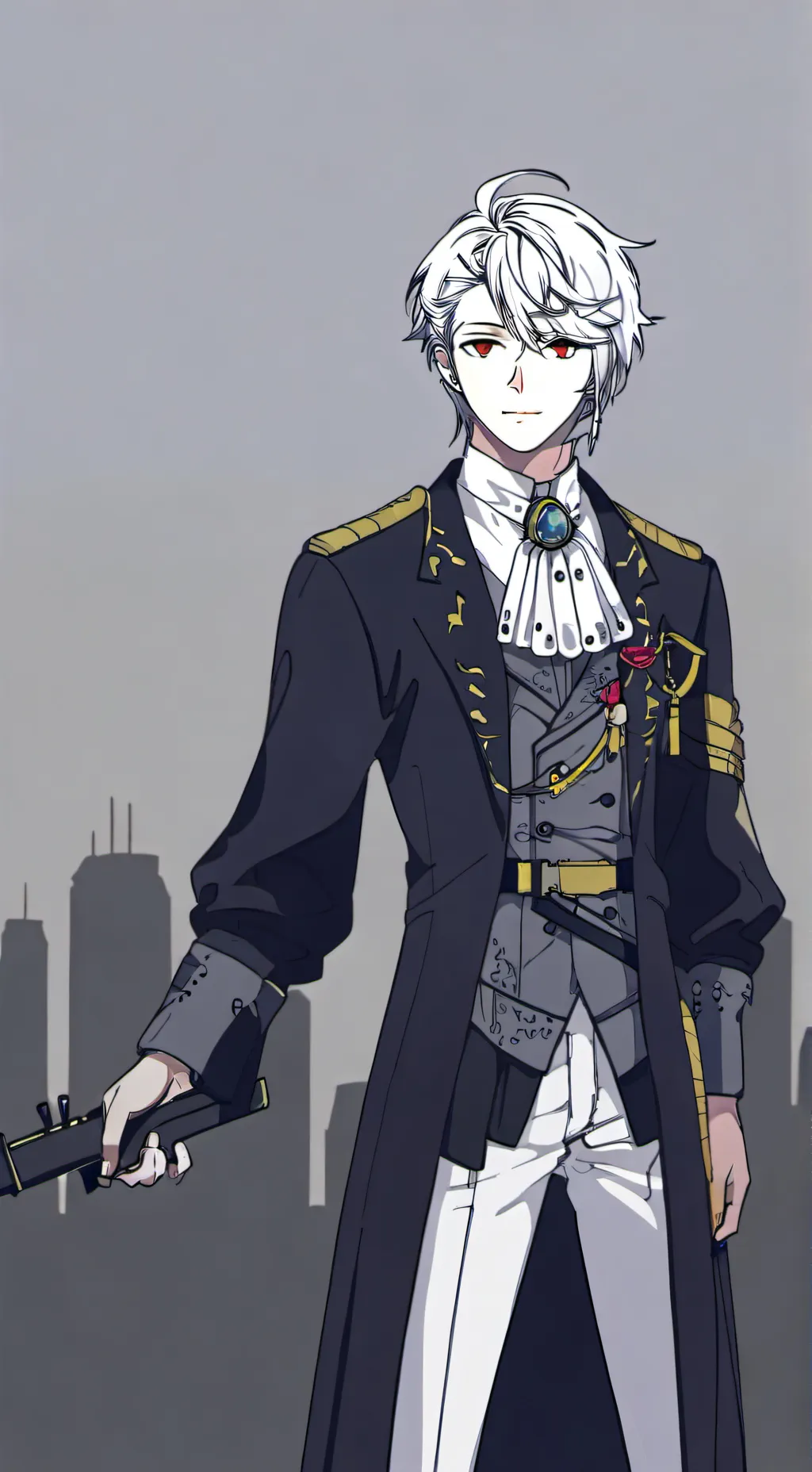 ai character: Саша background