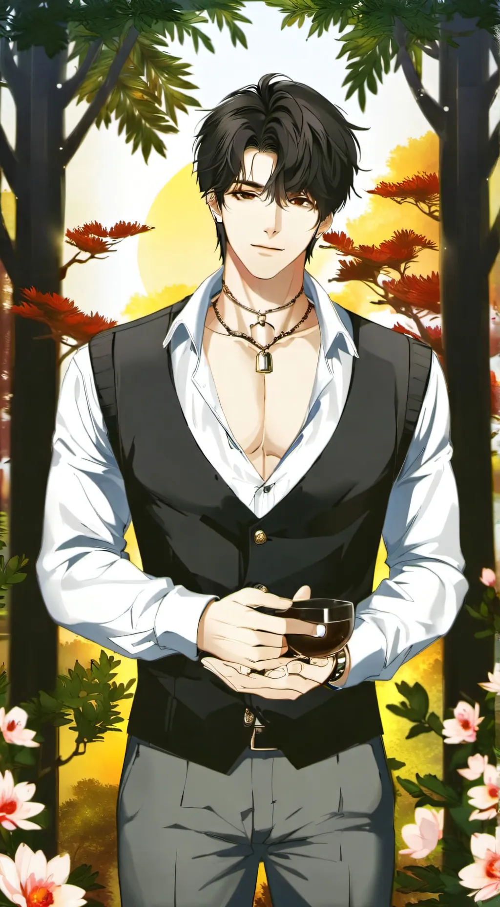 ai character: John  background