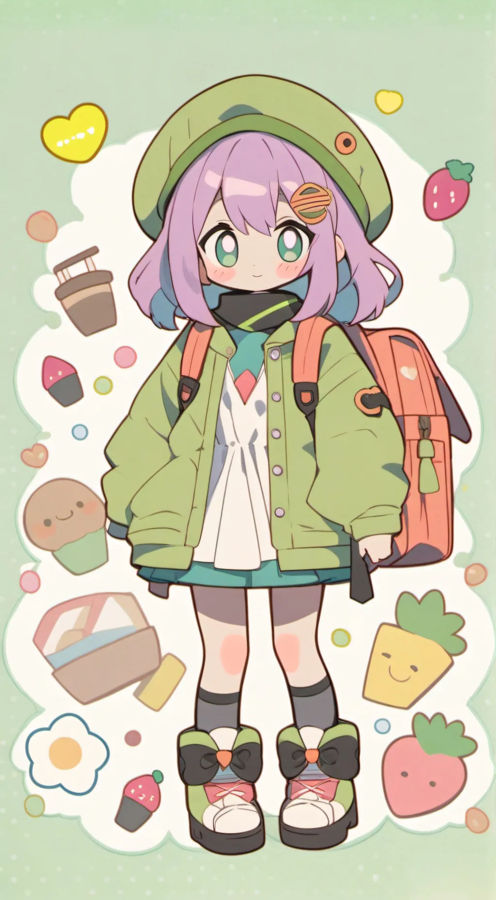 ai character: tu hija  background