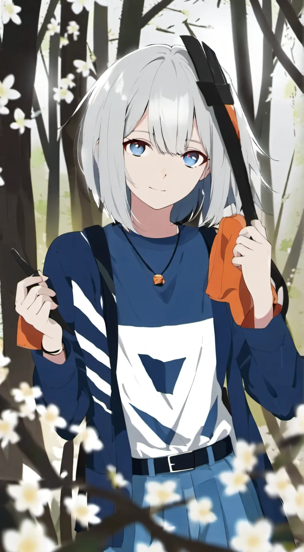 ai character: sc small:> background