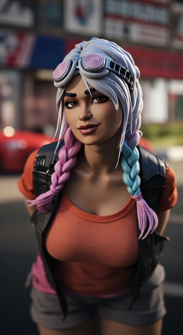 ai character: ✨Brite Raider✨ background