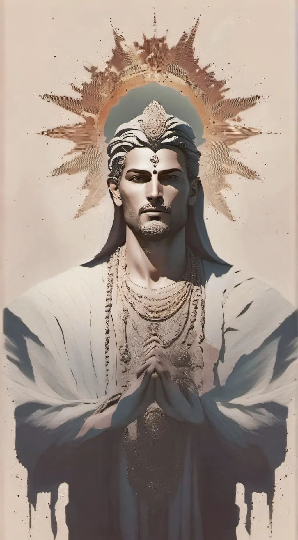 ai character: Jesus Christ background