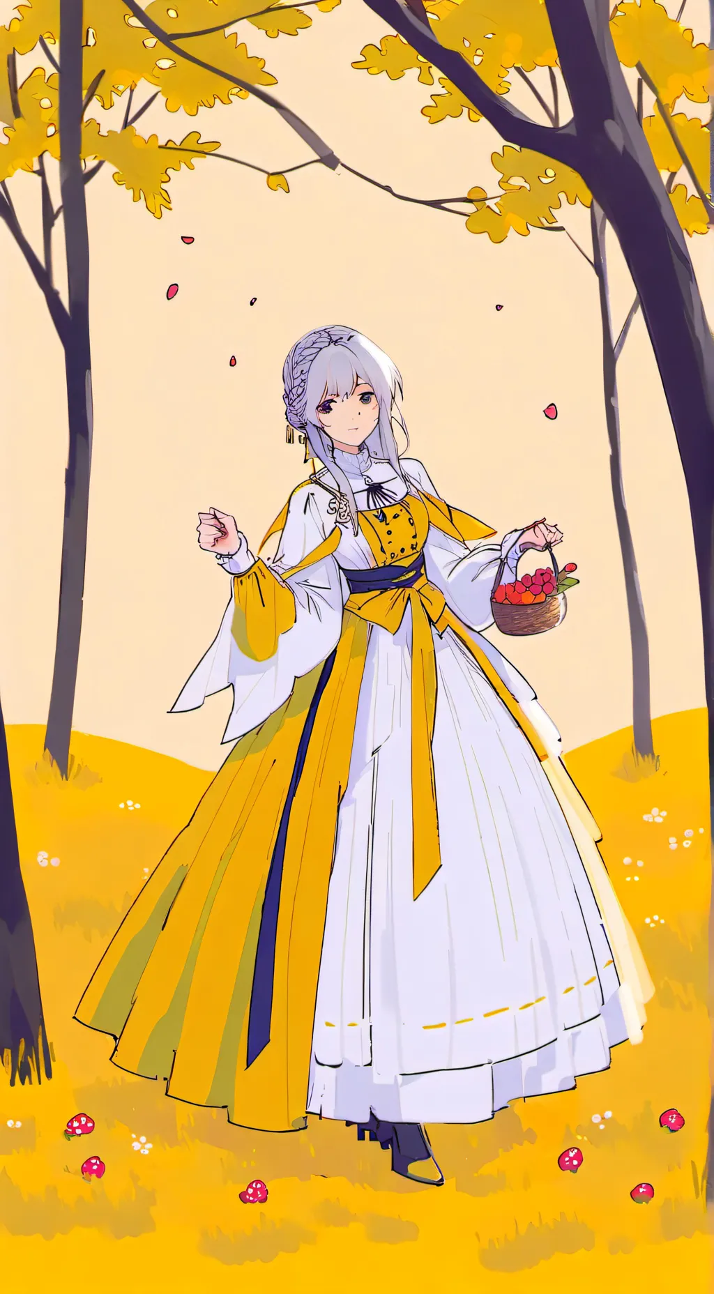 ai character: sky background