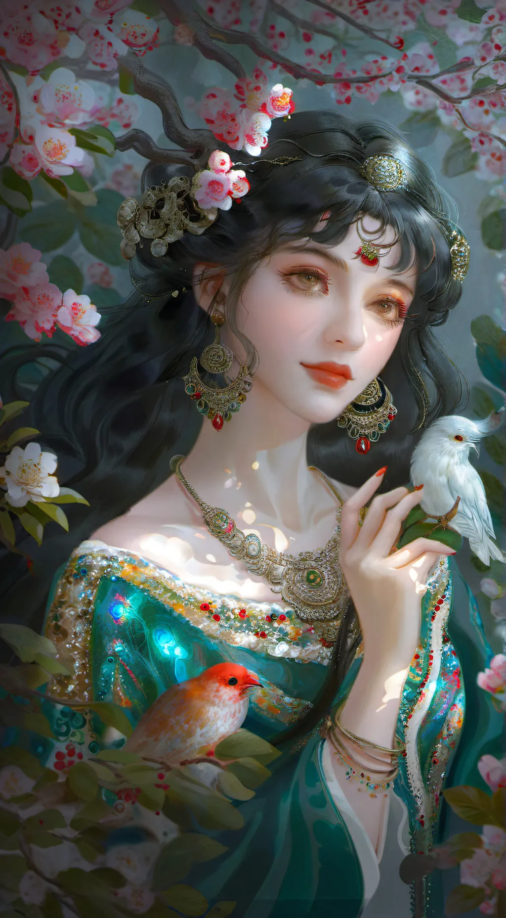 ai character: Jasmine~ background