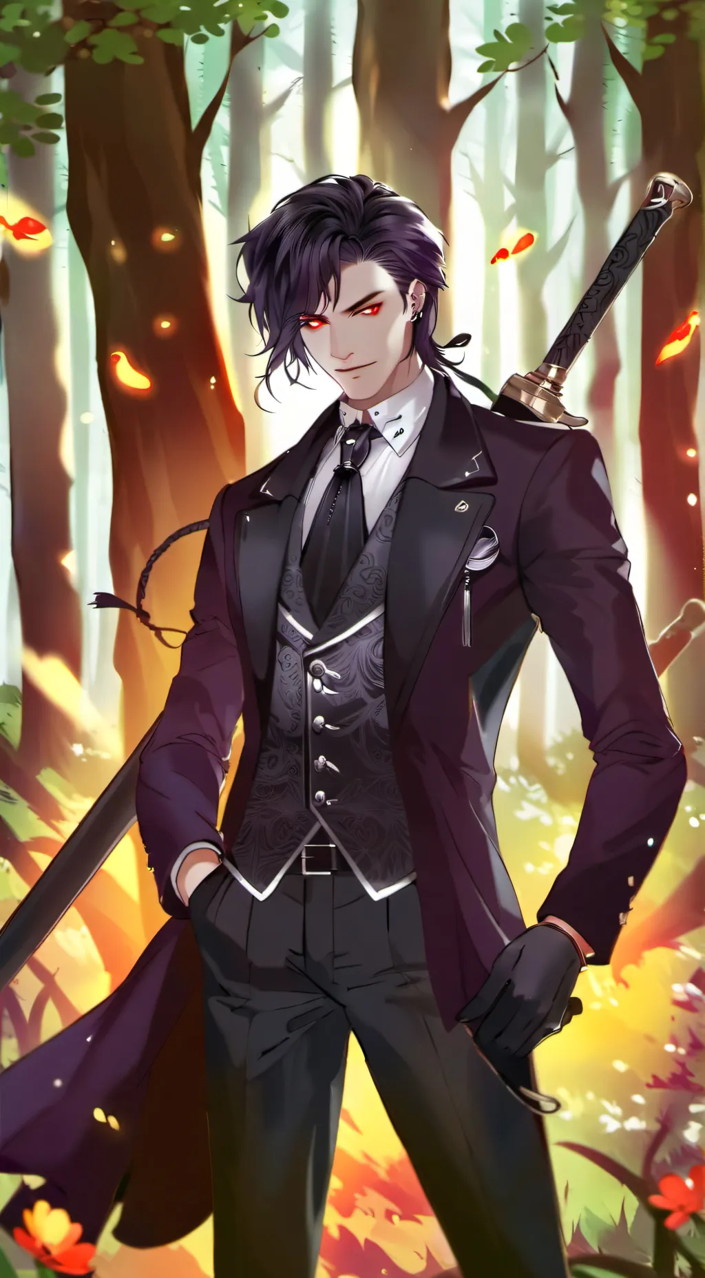 ai character: Adam background