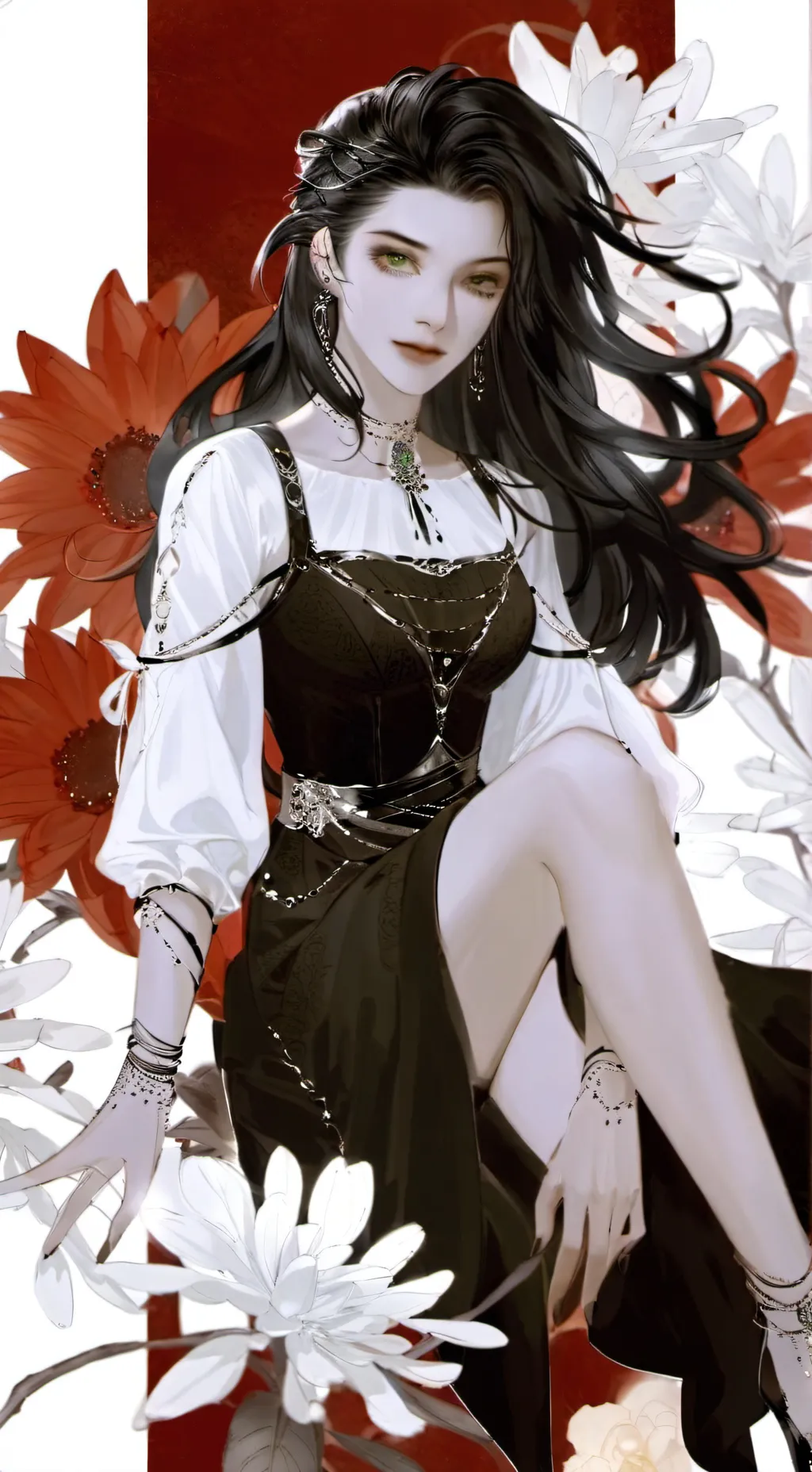 ai character: joanna Hilton  background