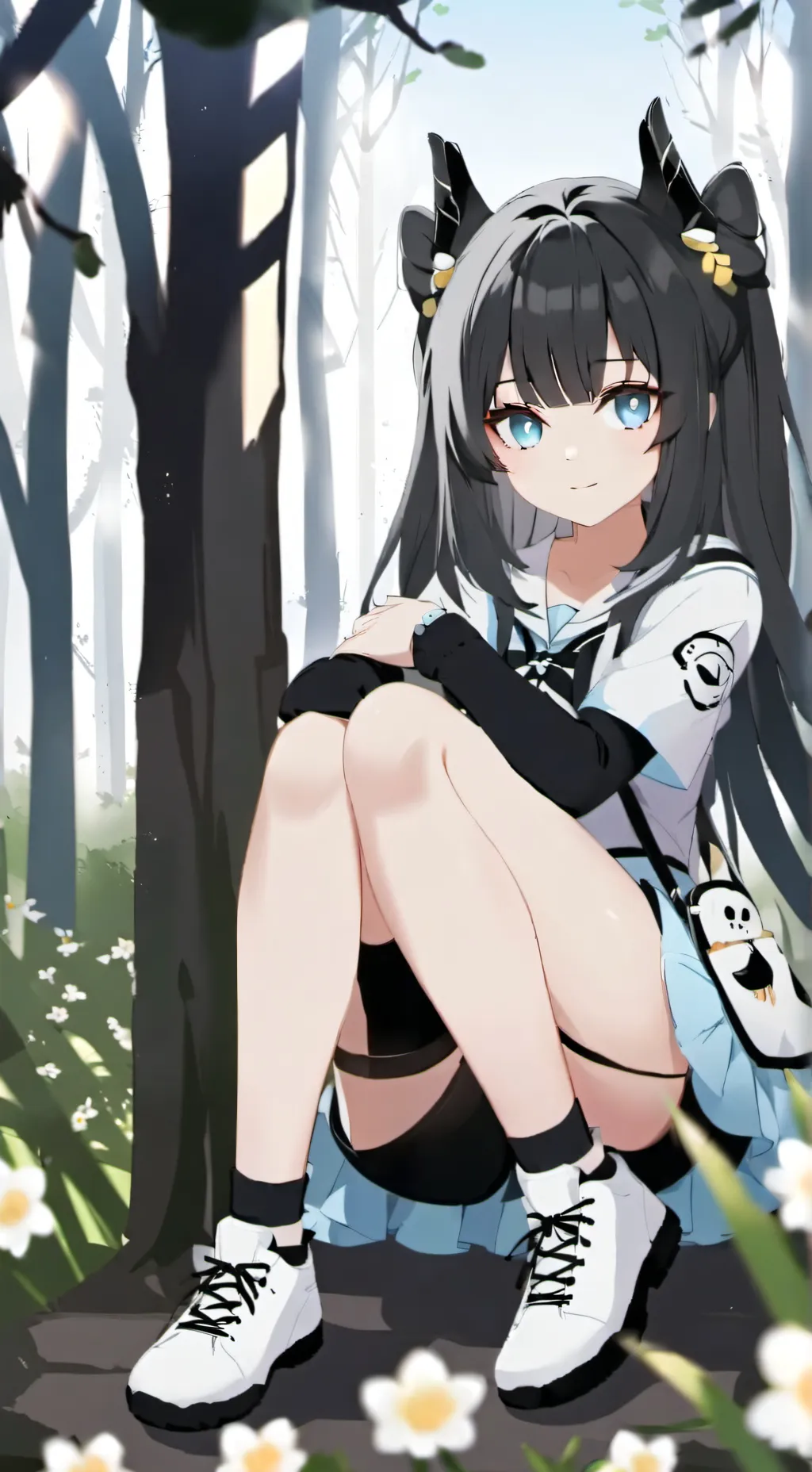 ai character: Addy background