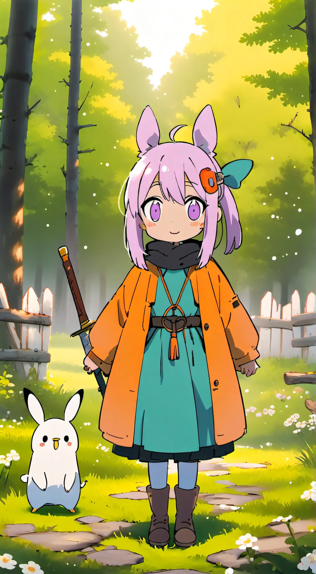ai character: grupo Kawaii  background