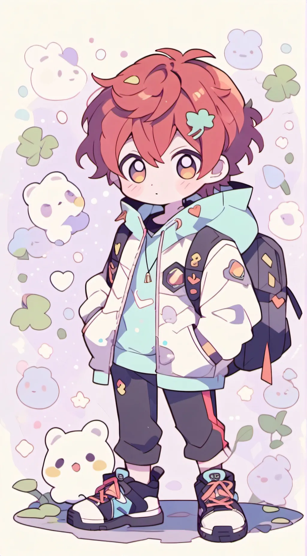 ai character: my bf mark background