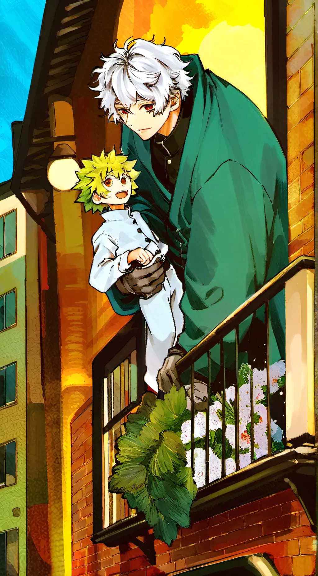 ai character: MHA DANGER background