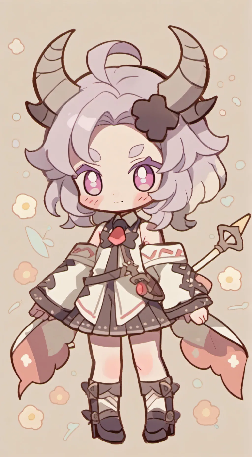 ai character: Cosmo the demon background