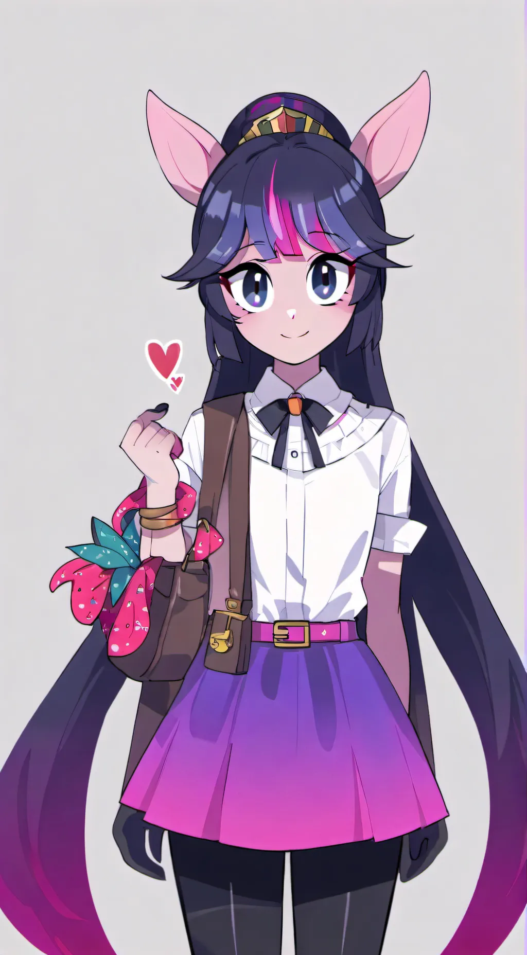 ai character: TwilightSparkle background