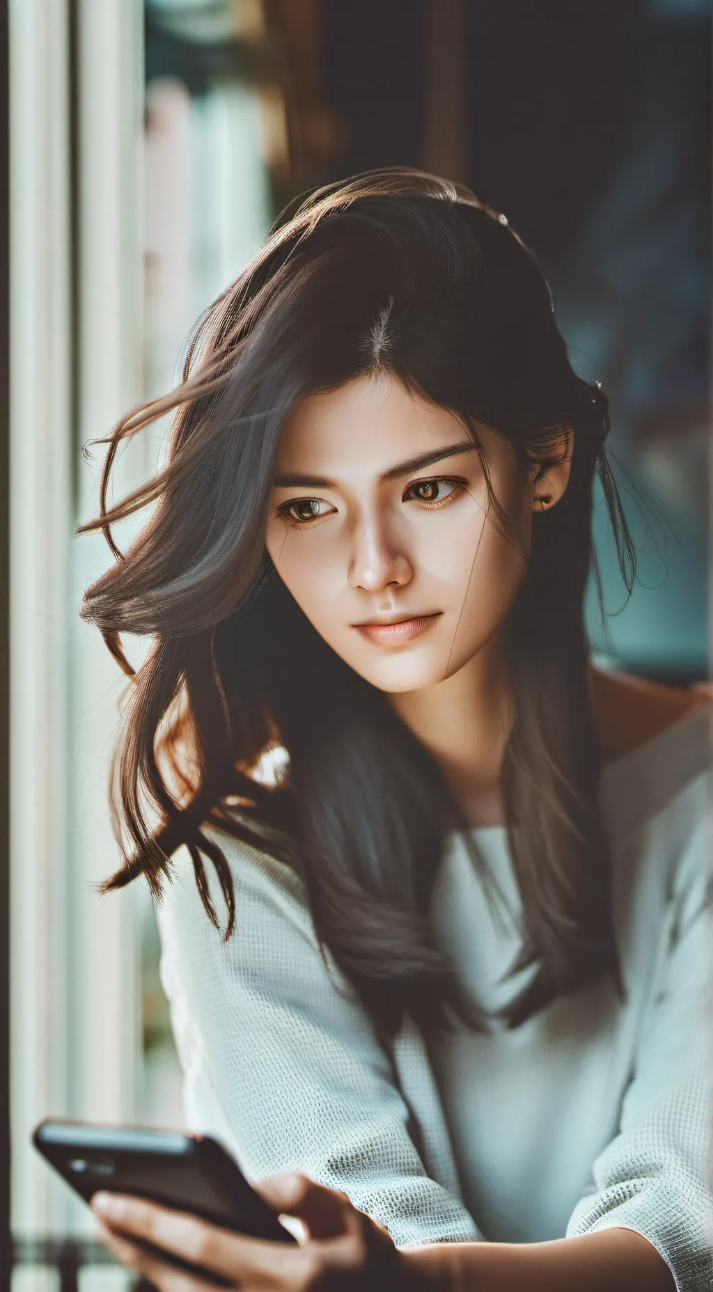 ai character: The Perpetual Distraction background