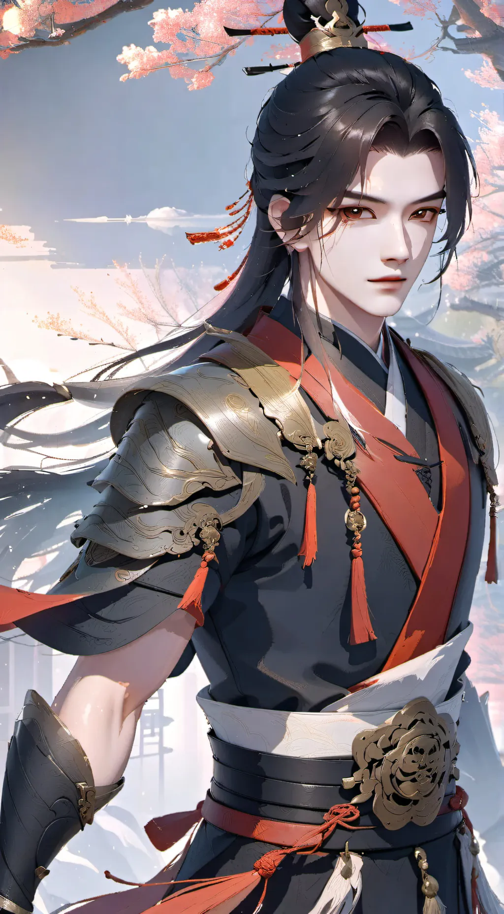 ai character: Wǔ Yán background