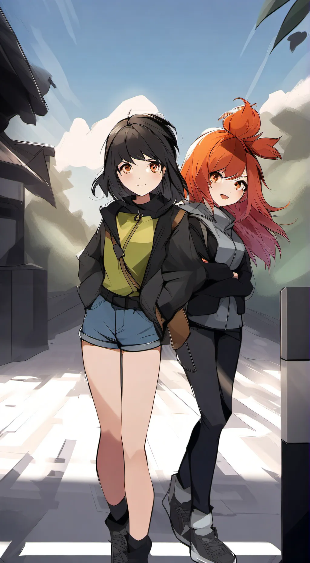 ai character: Roke y Porke  background
