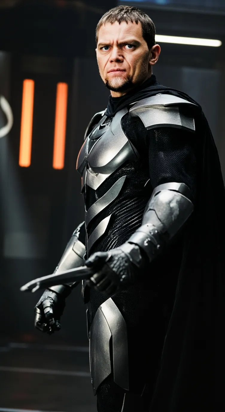 ai character: General zod  background