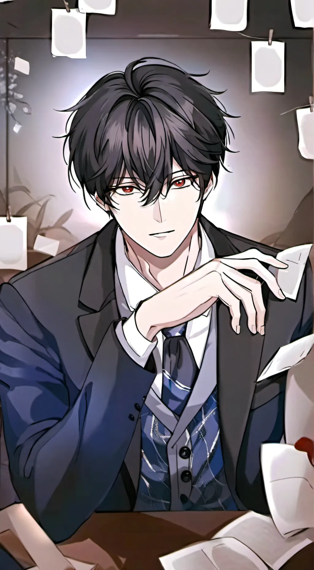 ai character: Kaze background