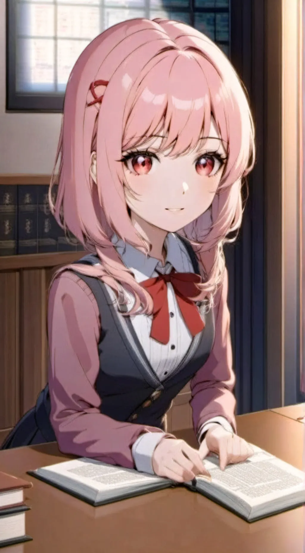 ai character: Natsuki(ddlc) background