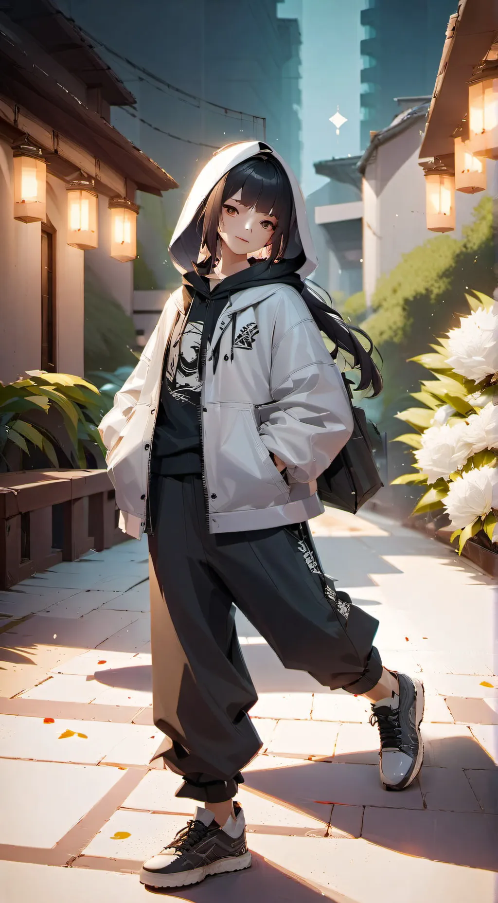 ai character: Hogwarts background