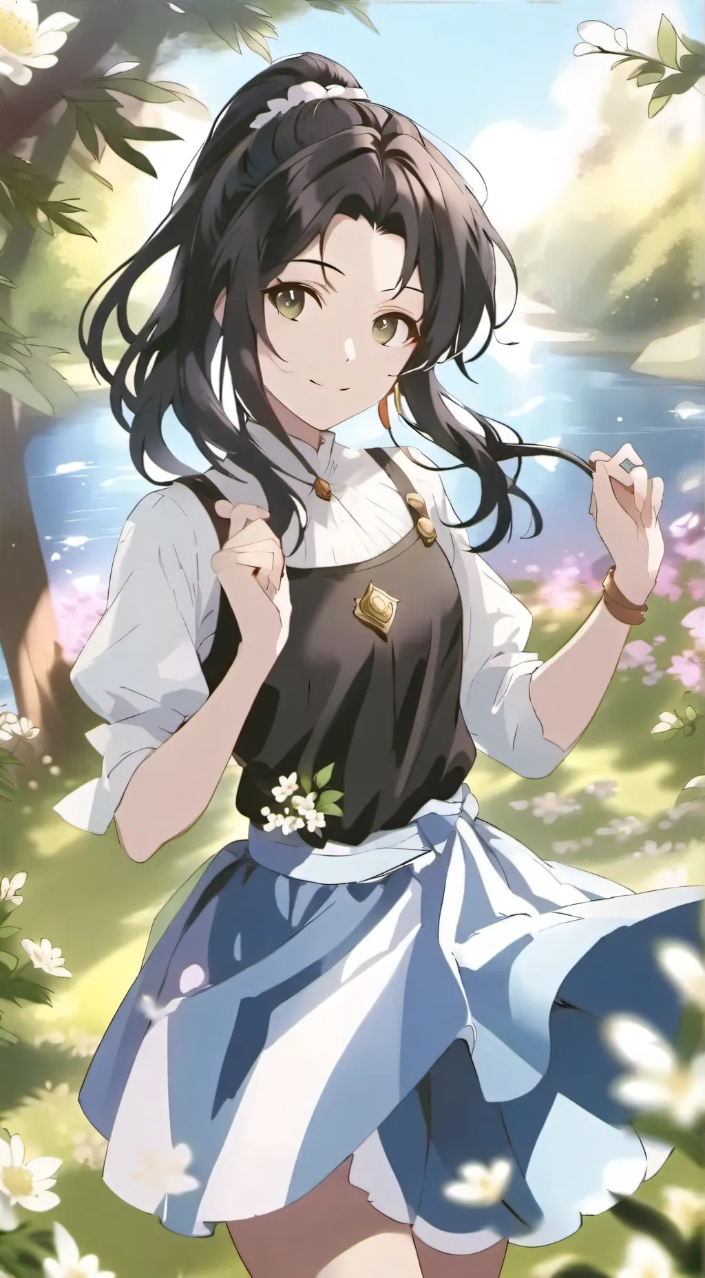 ai character: Bruna background