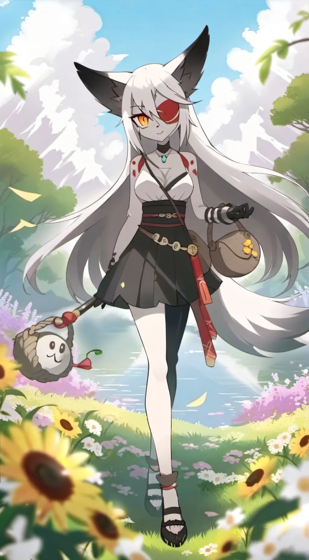 ai character: vaggie background