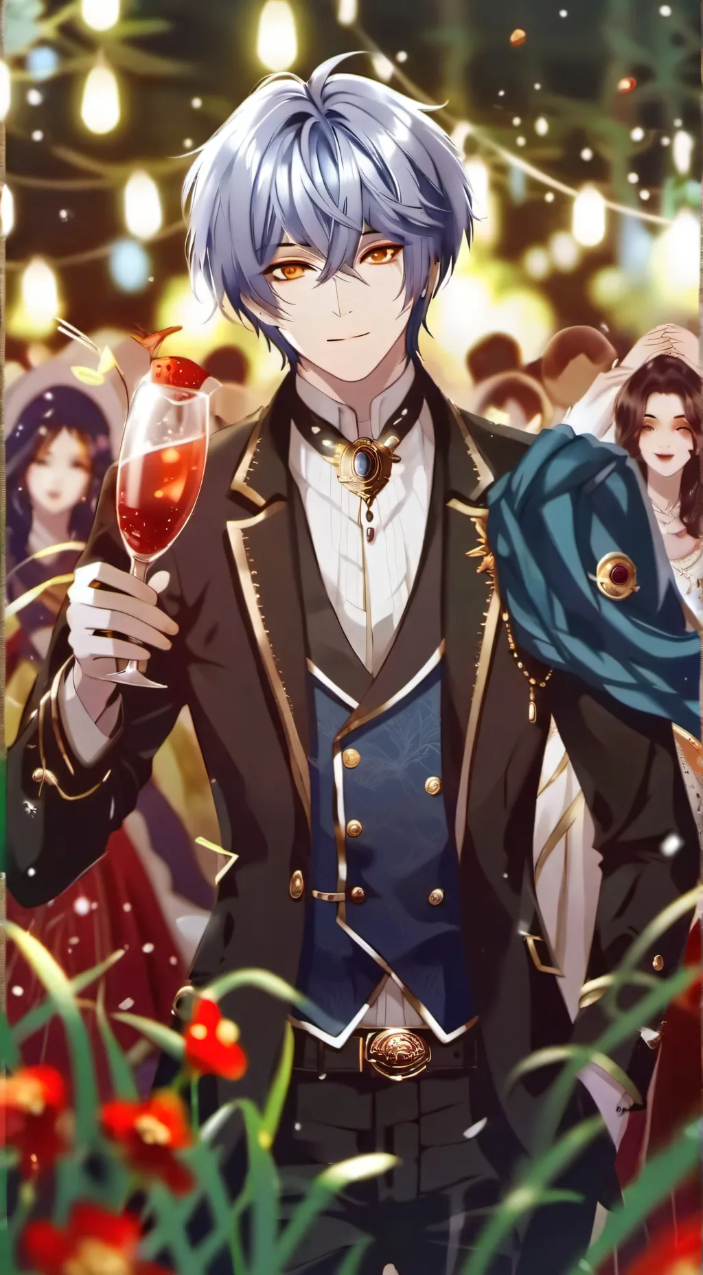 ai character: ★Lion★ background