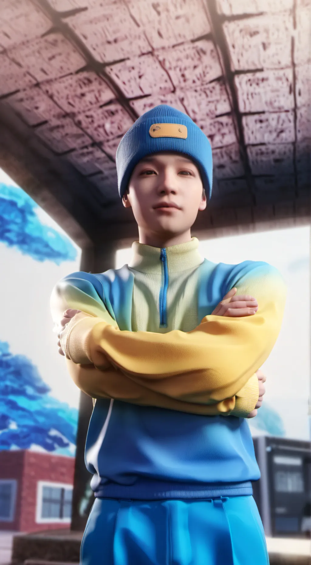 ai character: саня 🧏 background