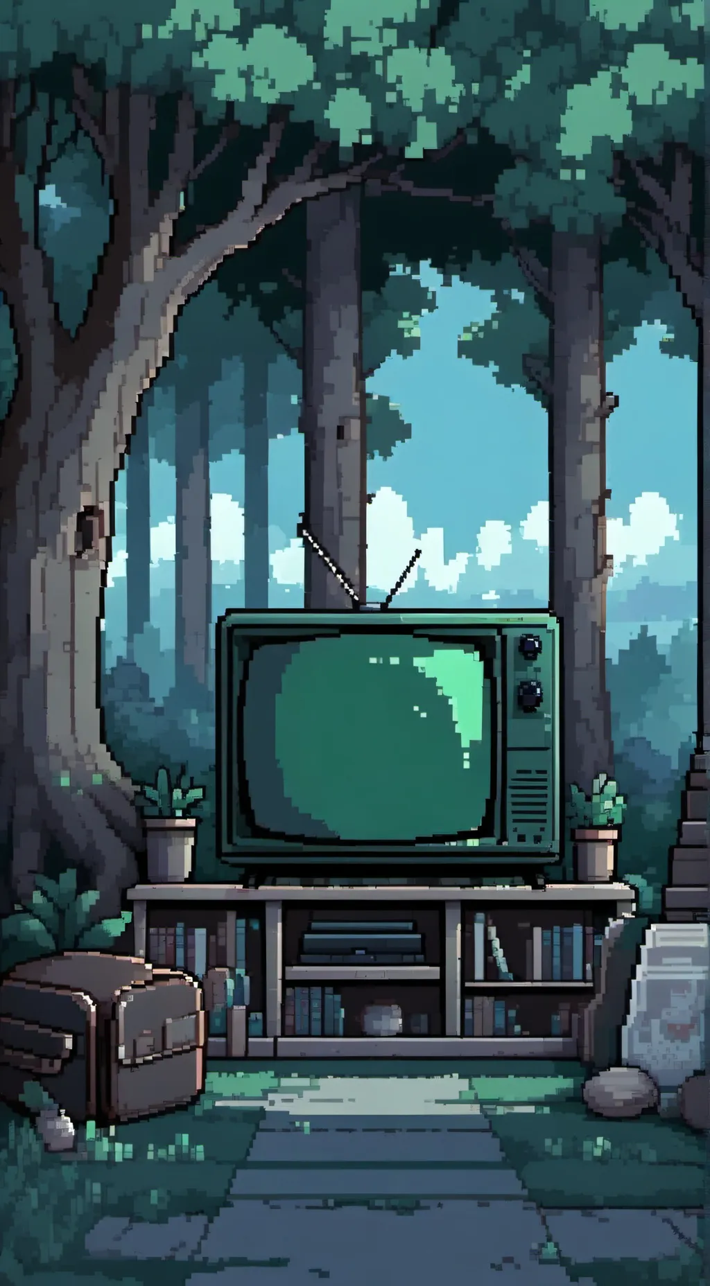 ai character: Vee (Sus lesbian)  background