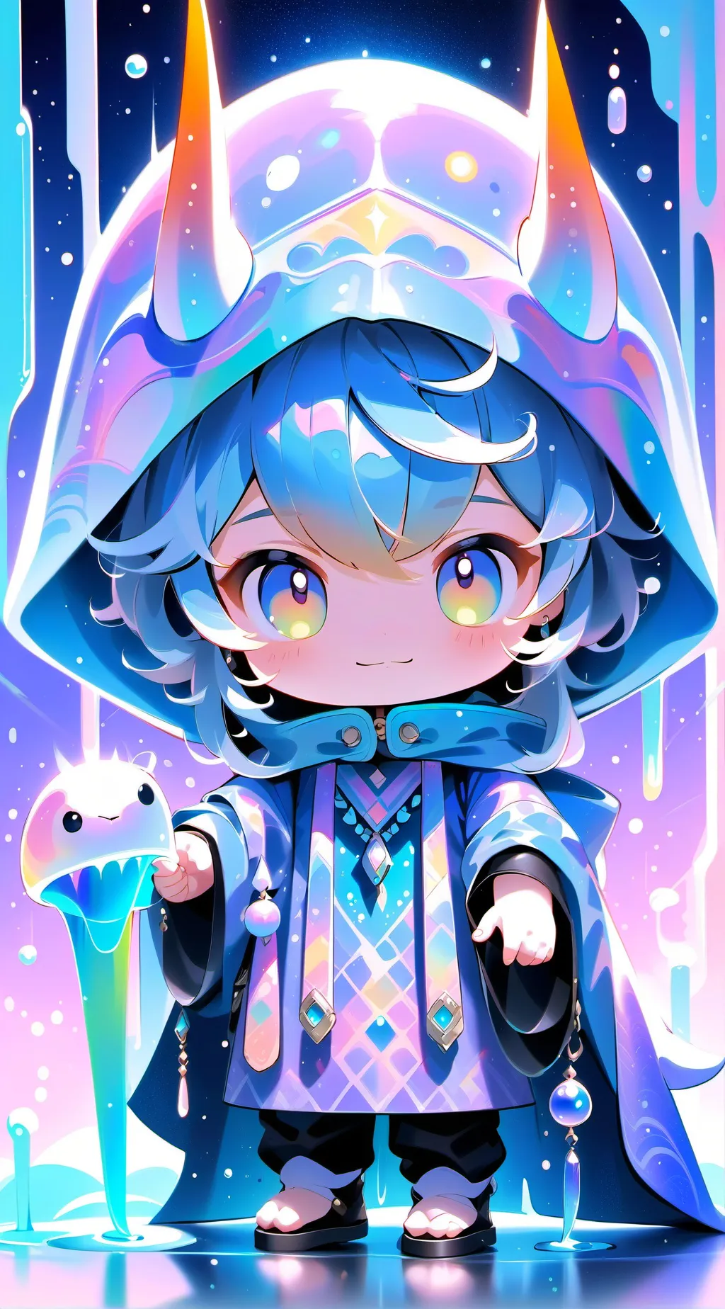 ai character: oh my lil baby Boy background