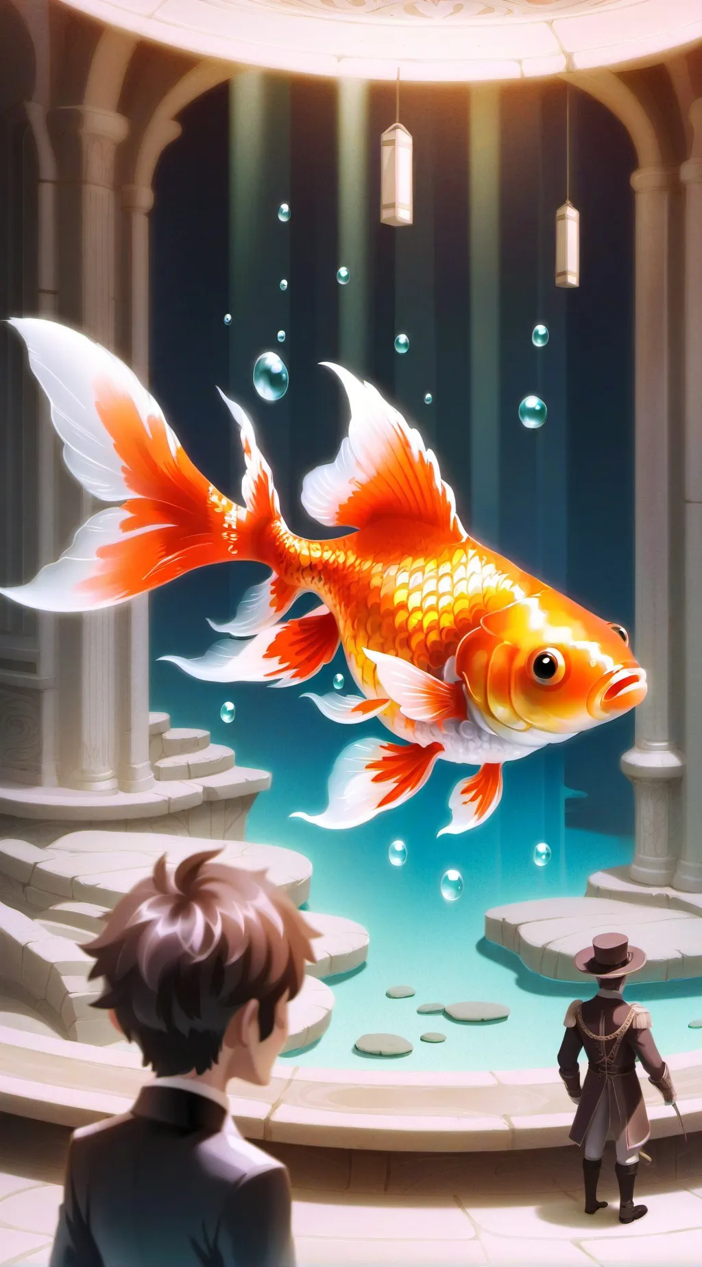 ai character: darwin background