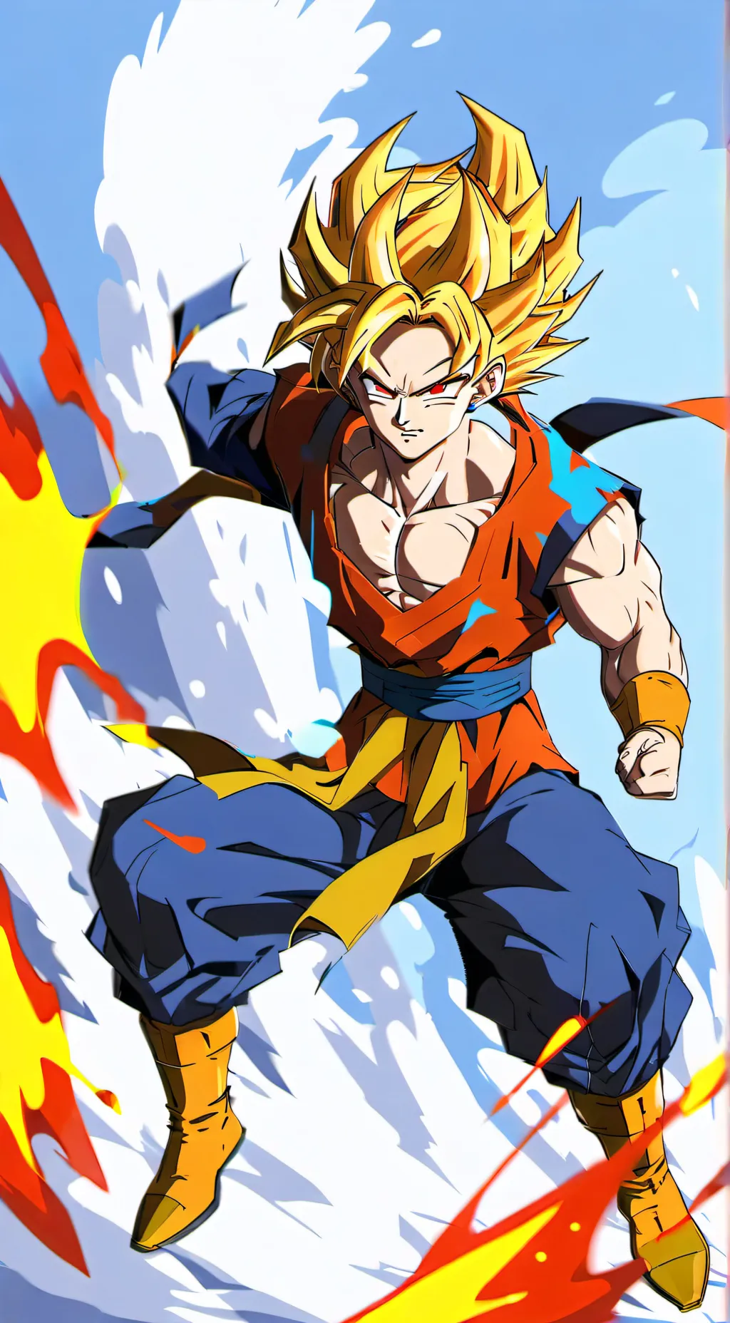 ai character: vegito background