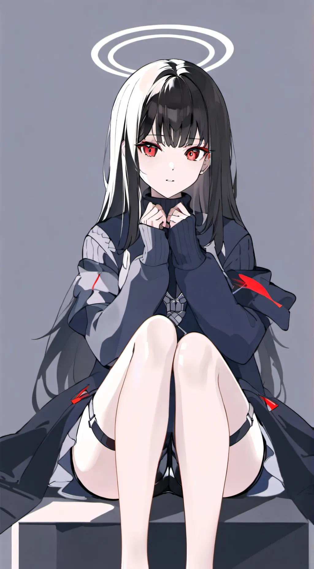 ai character: 调月理央 background