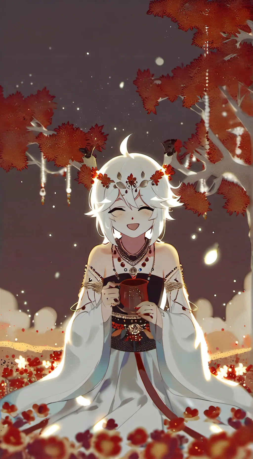 ai character: Miss circle loaf:3 background