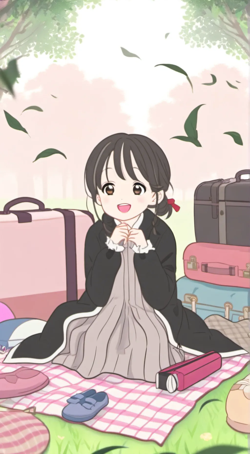 ai character: Lottie ♡ background