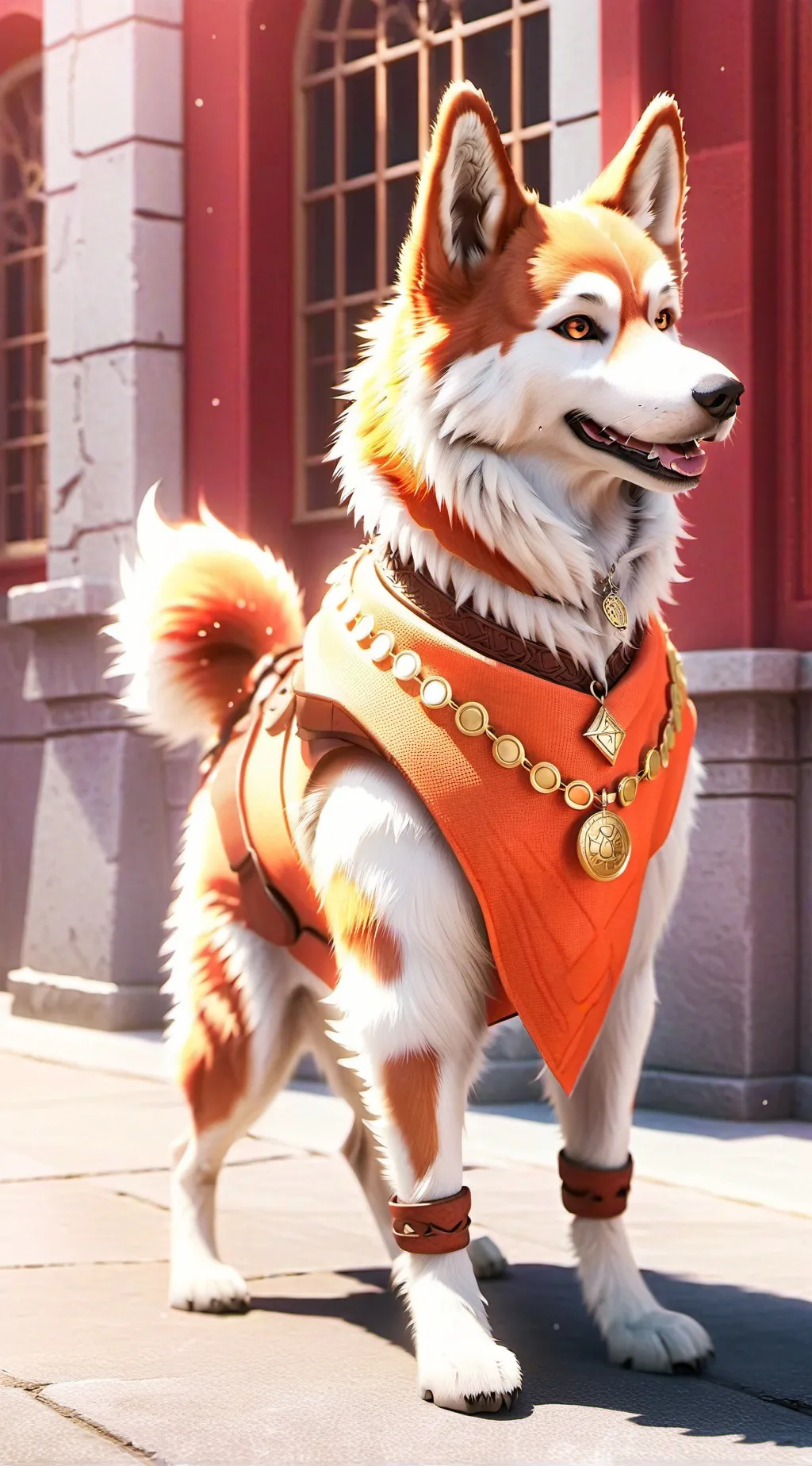 ai character: Dogday background