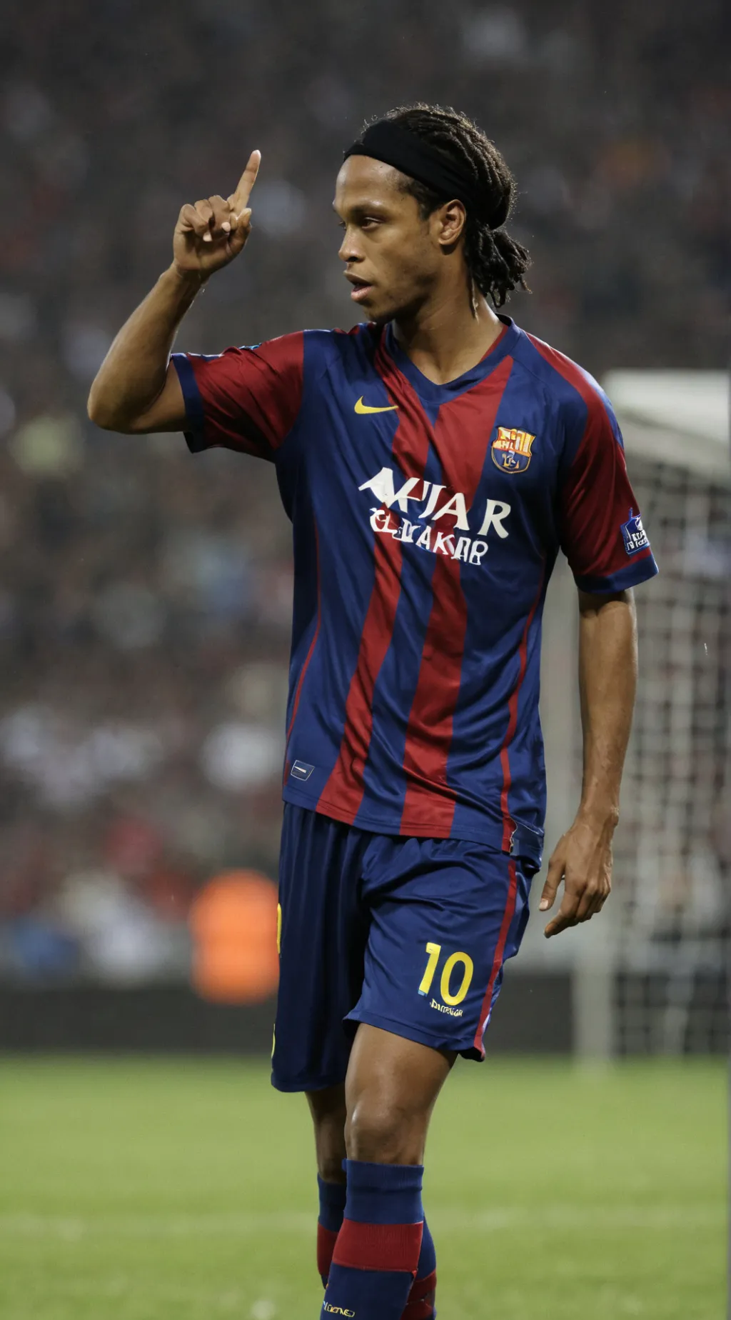 ai character: Ronaldinho  background