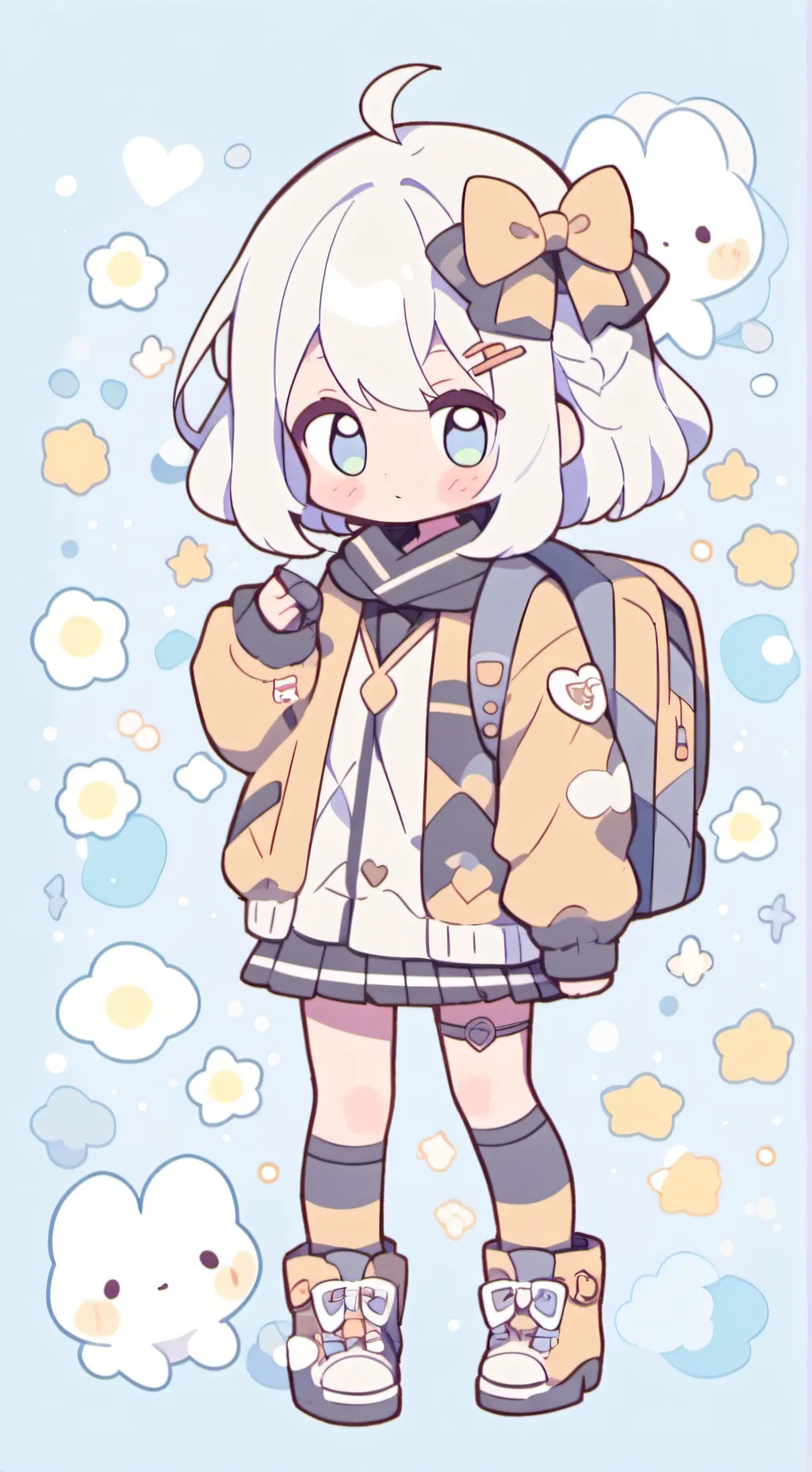 ai character: vous vs fille background