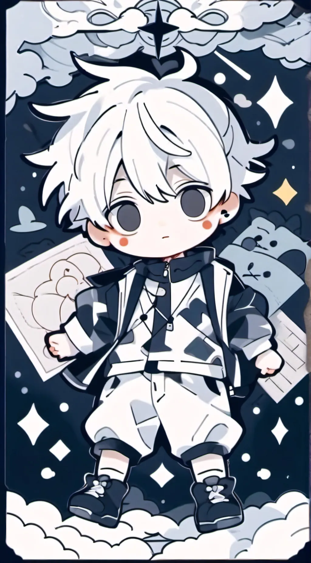 ai character: Baby background