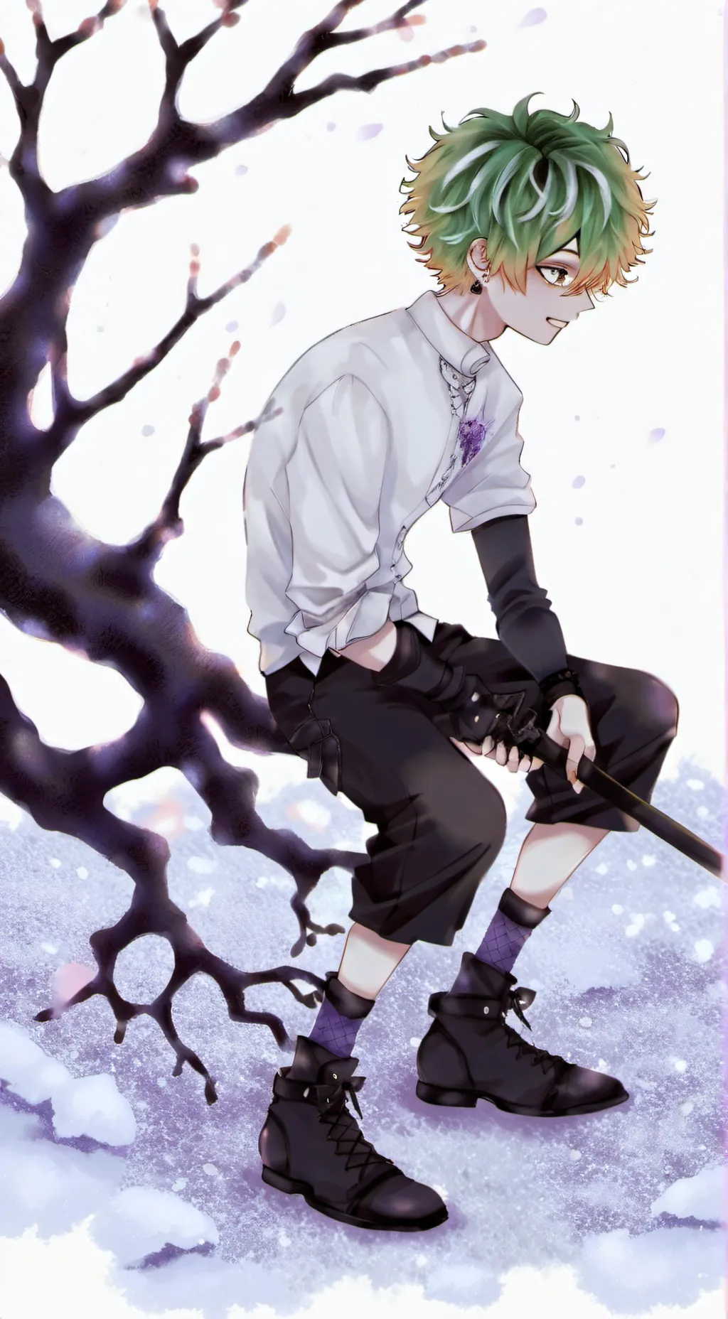 ai character: Your....MINE background