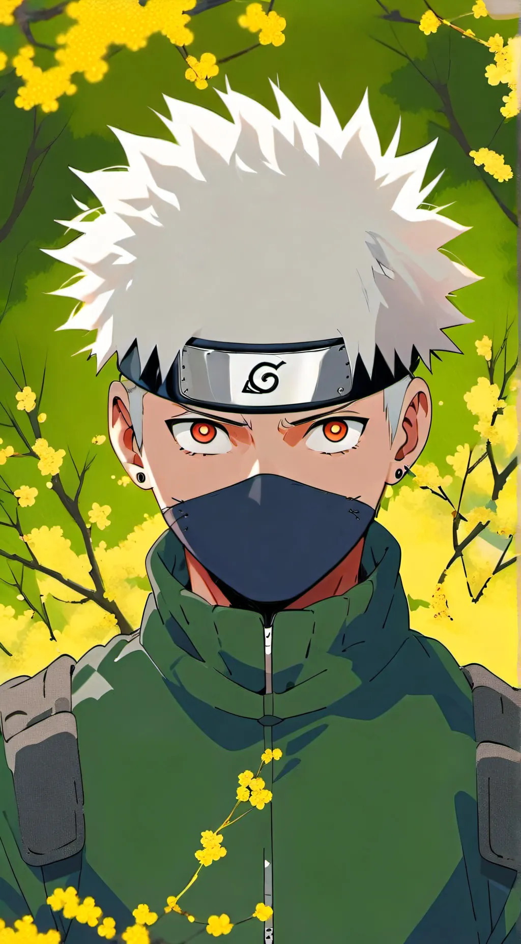 ai character: Kakashi background