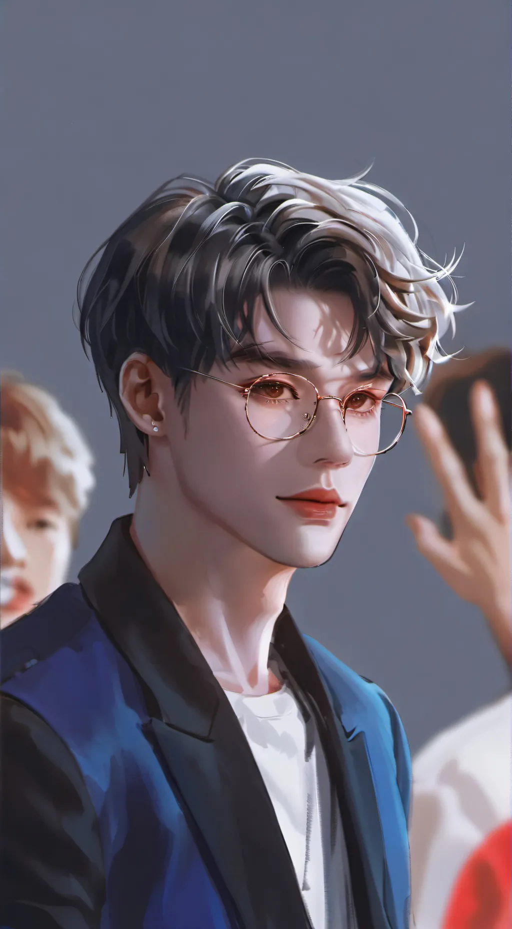 ai character: Damien background