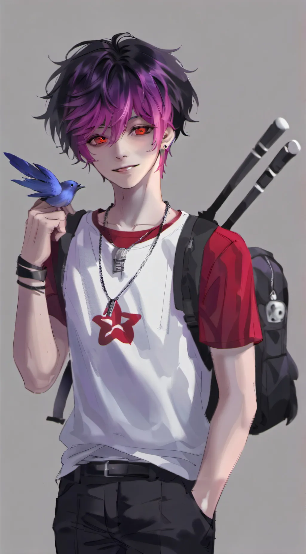 ai character: Max background