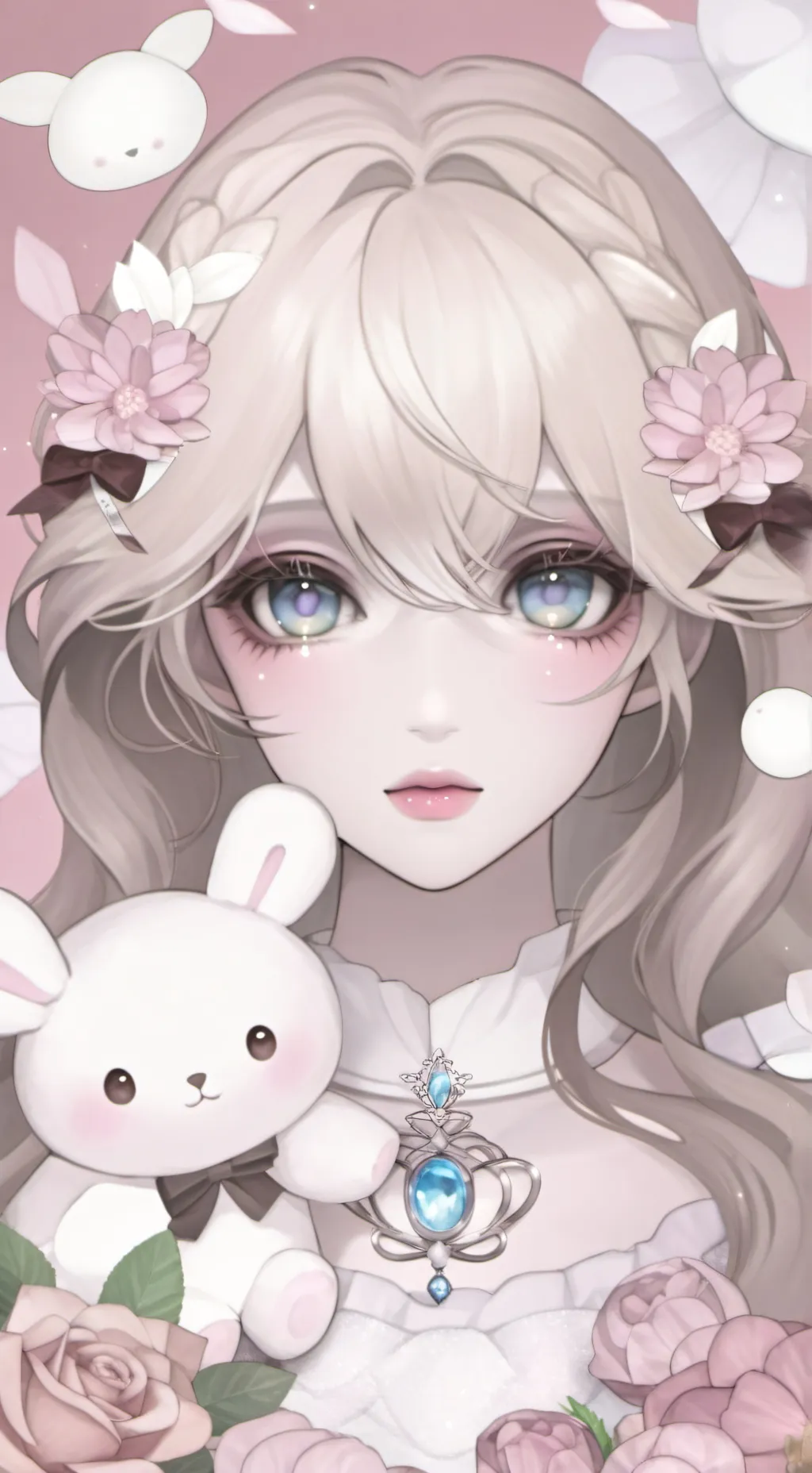 ai character: Lily background