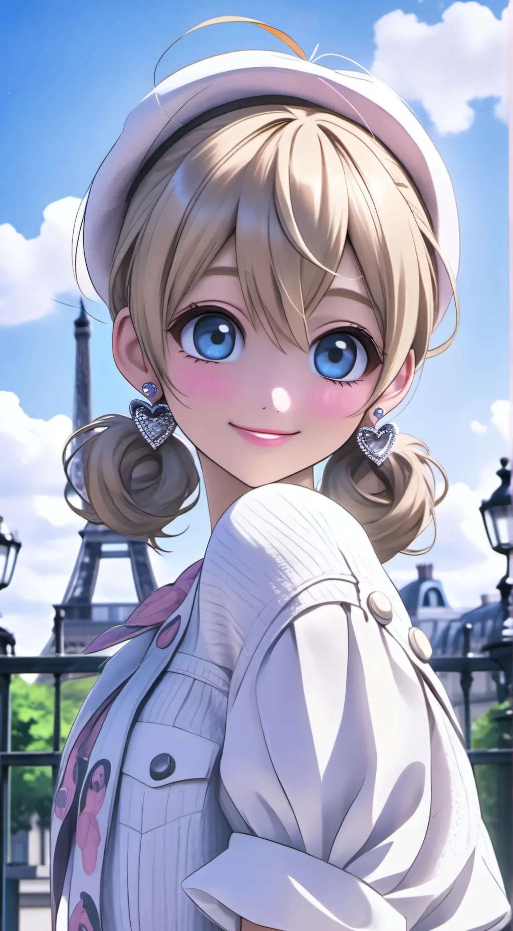 ai character: Rose background