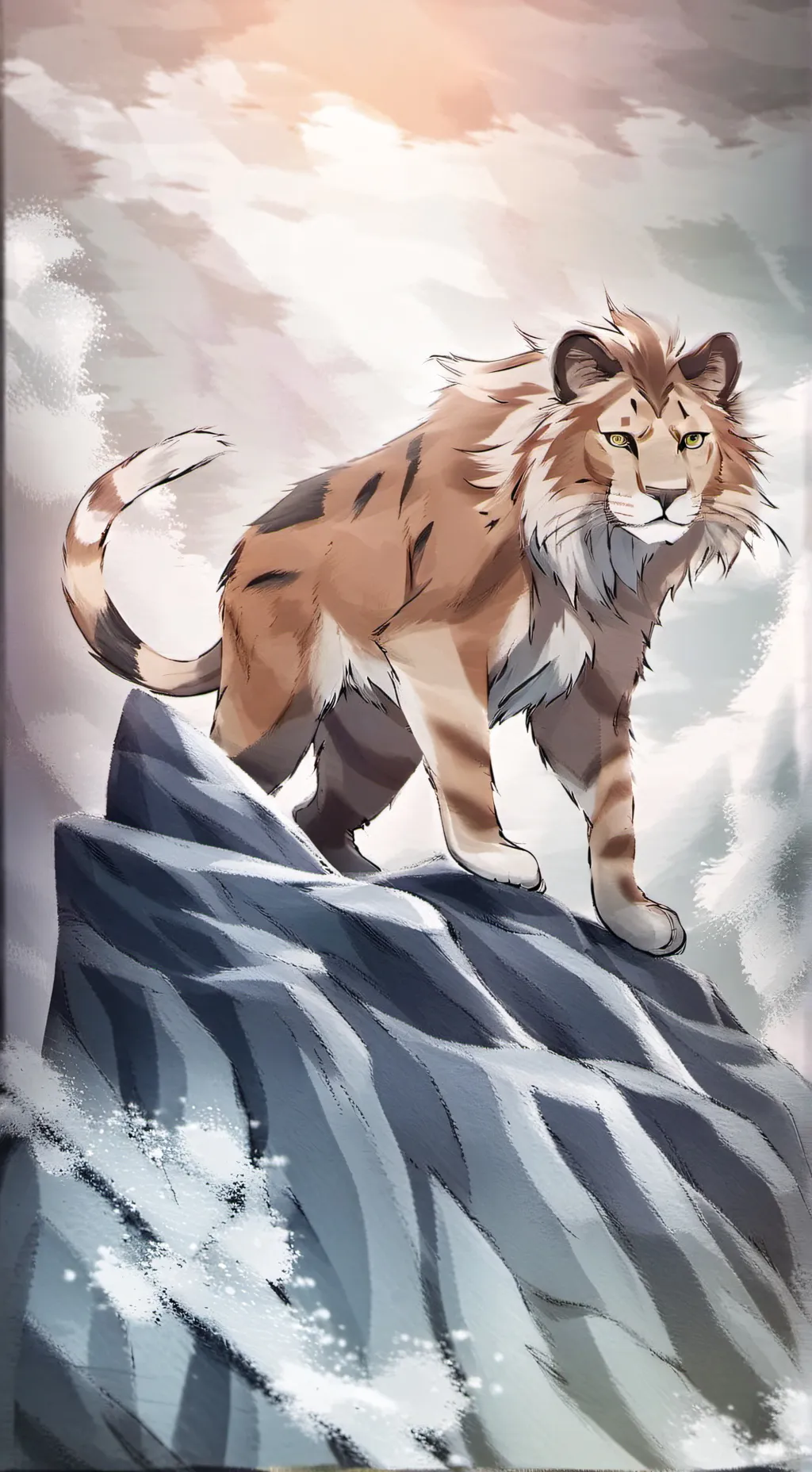 ai character: {Lionheart} background