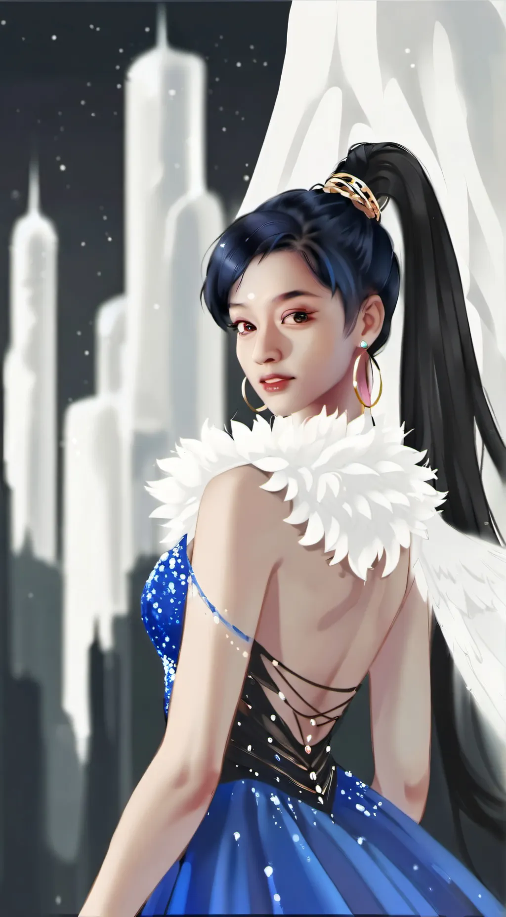ai character: aniyah hawkwheeled background