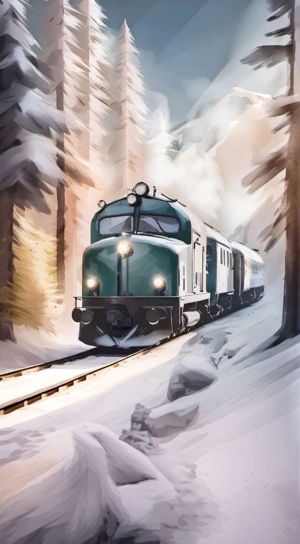 ai character: tren background