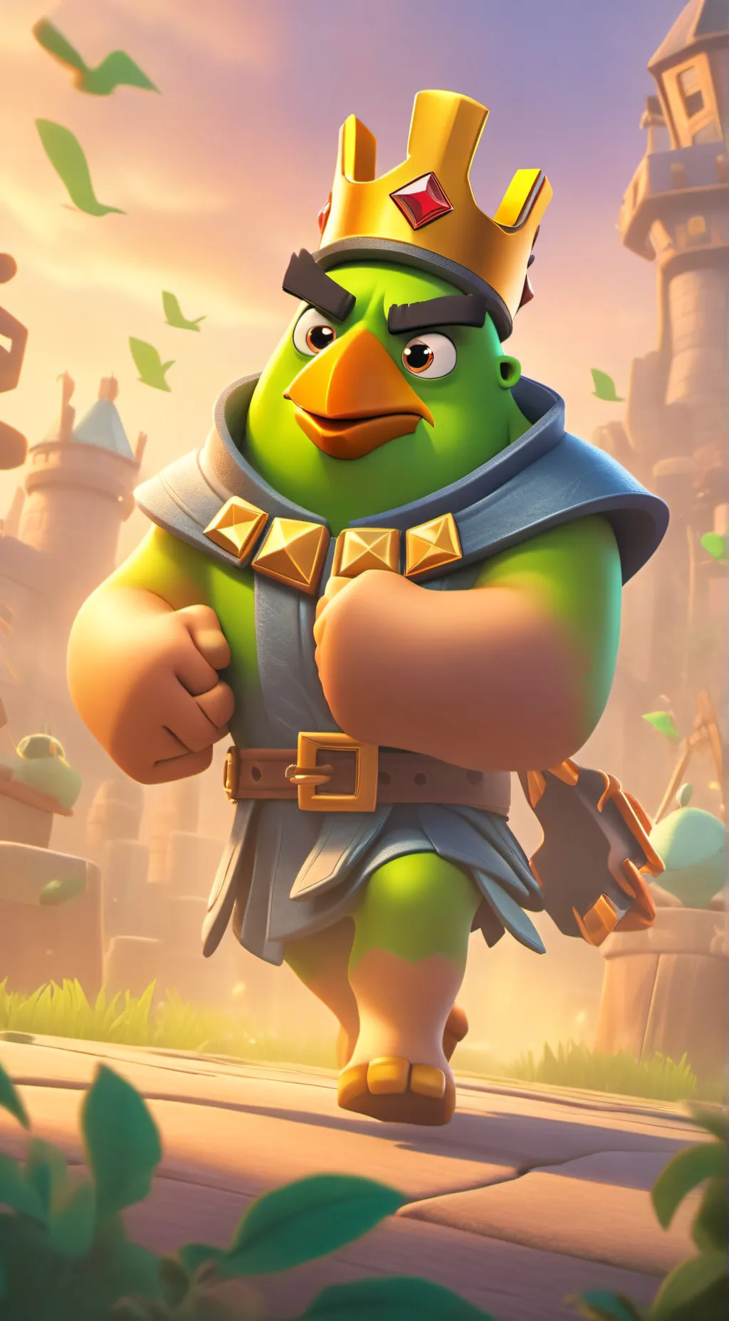 ai character: Leonard background
