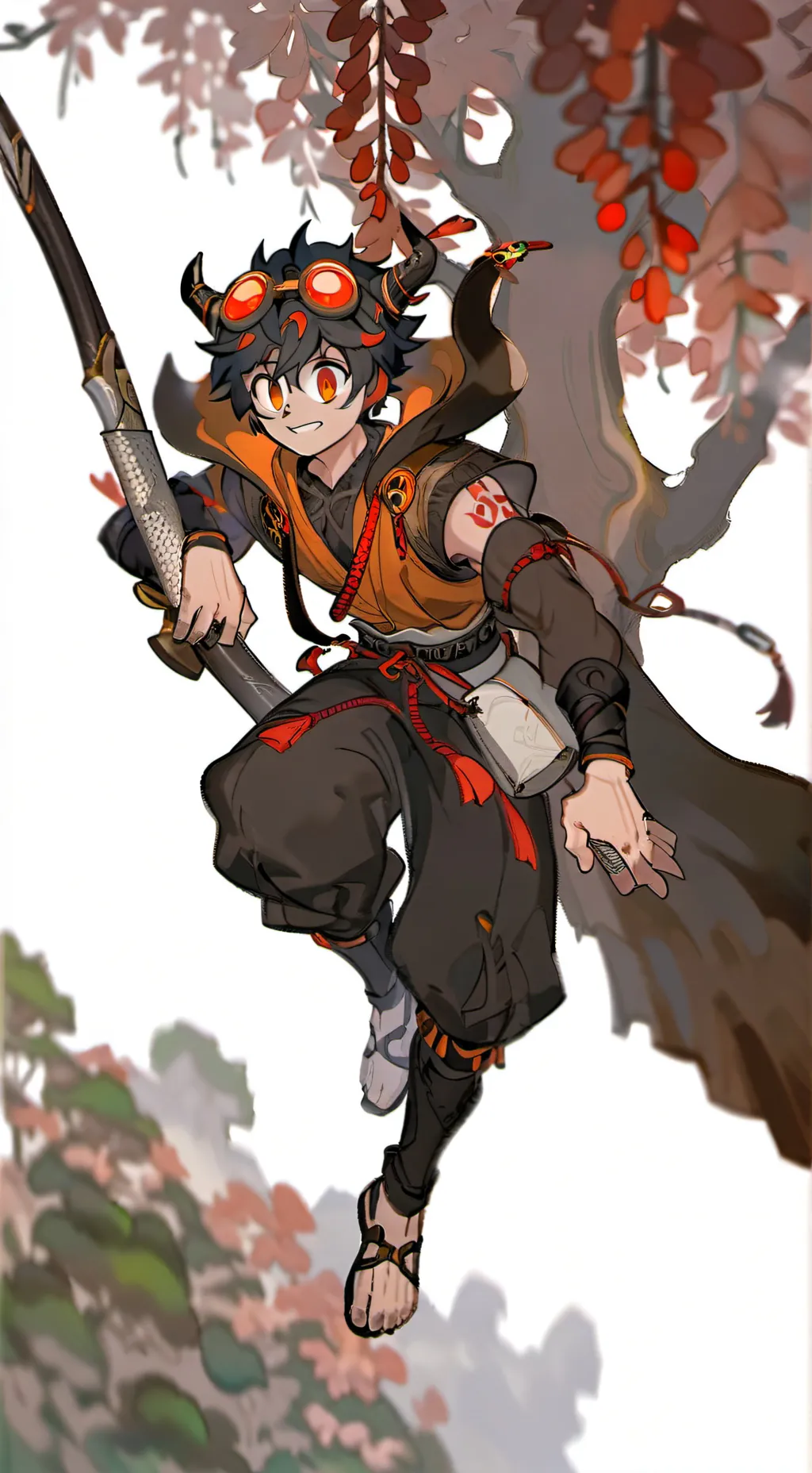 ai character: spartor background
