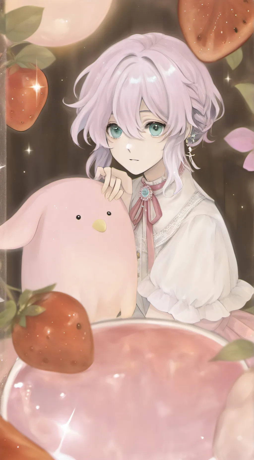 ai character: PICKME LIKES MUI background